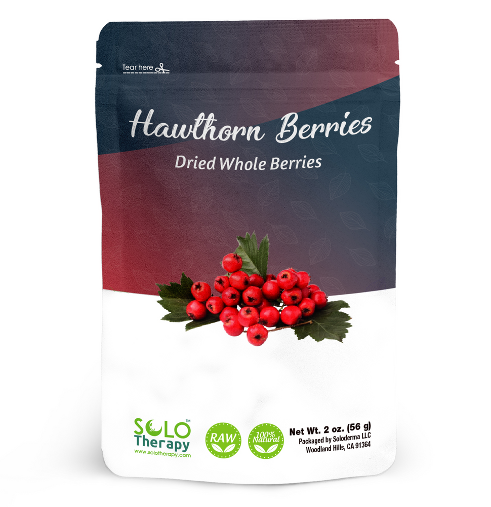 Hawthorn Dried Whole Berries - 56 grams