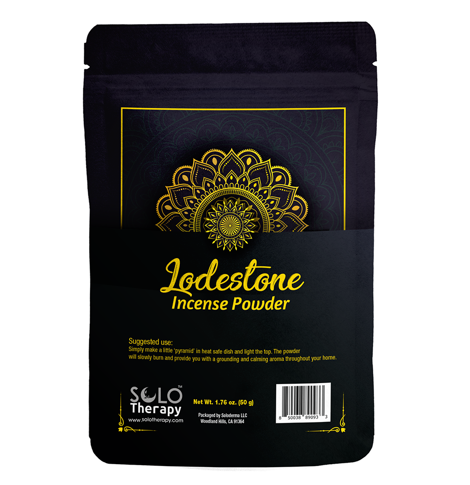 Pure Loadstone Powder Lodestone Incense Powder - 50 grams – Solo Therapy