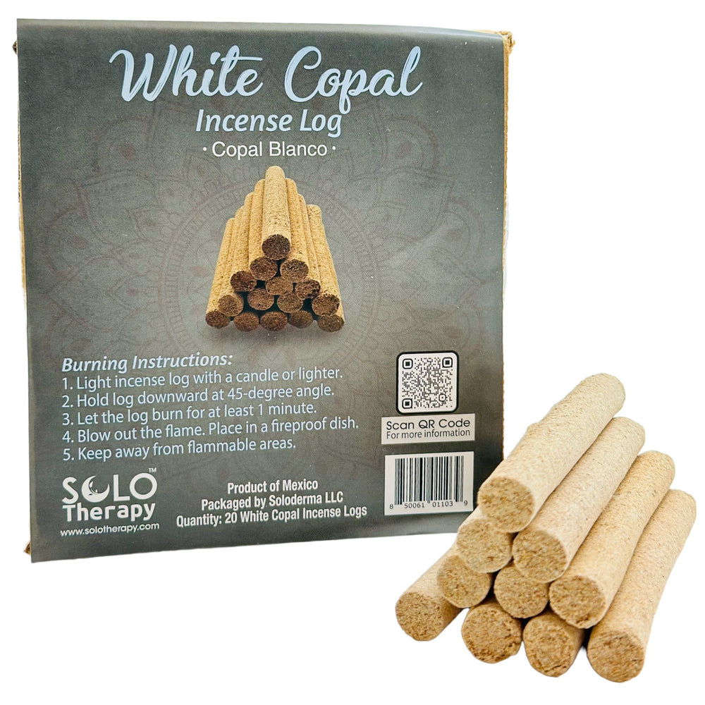 White Copal Incense Logs - 20 count