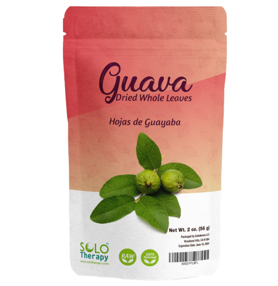 Guava Dried Whole Leaves - 2 oz.