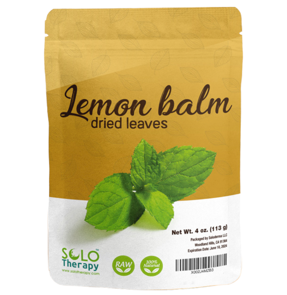 Lemon Balm Dried Leaves 4 oz