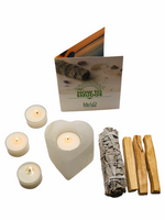 Good Vibes Selenite Smudge Kit / Solo Therapy