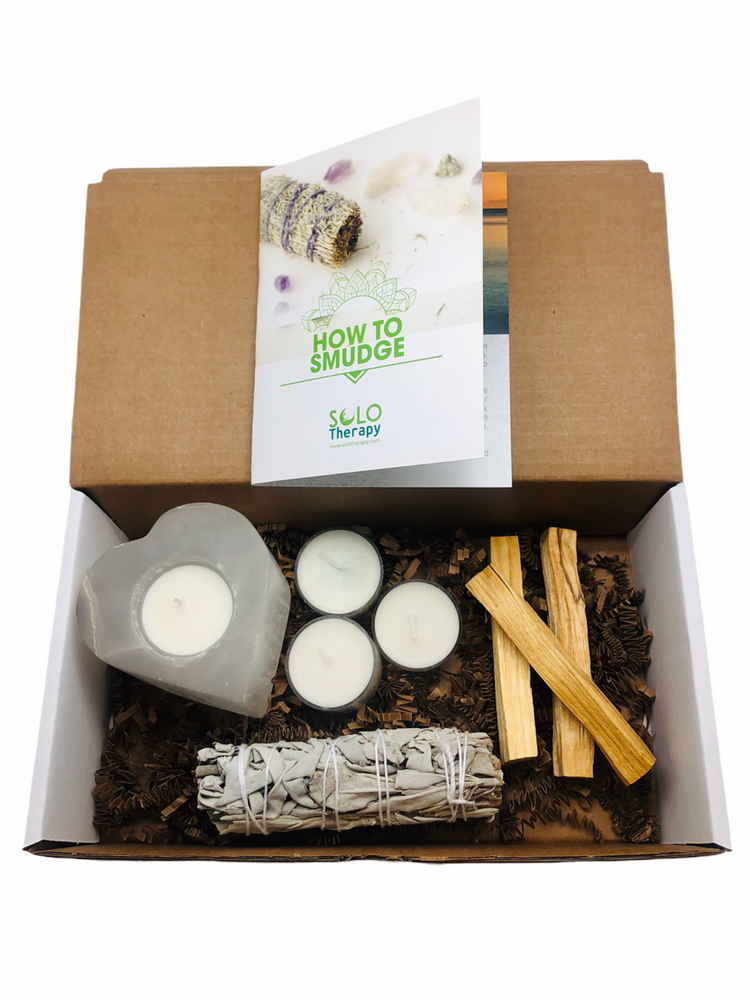 
                  
                    Good Vibes Selenite Smudge Kit / Solo Therapy
                  
                