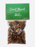 Sweet Myrrh Resin Incense 0.5 oz. / Solo Therapy