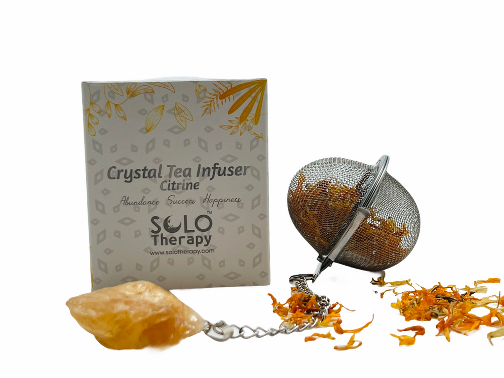 
                  
                    Citrine Crystal Tea Infuser
                  
                