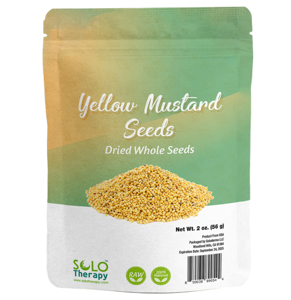 Yellow Mustard Seeds 2 oz.