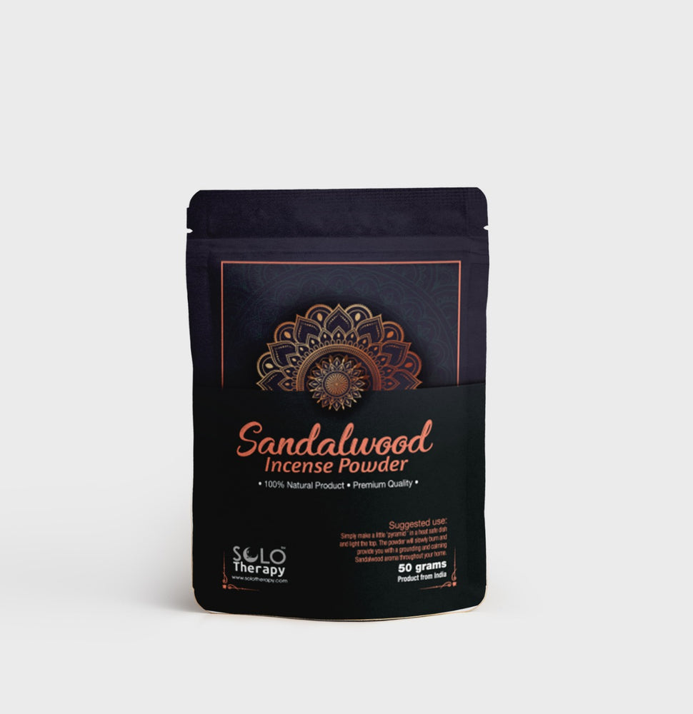 Sandalwood Incense Powder - 50 Grams / Solo Therapy