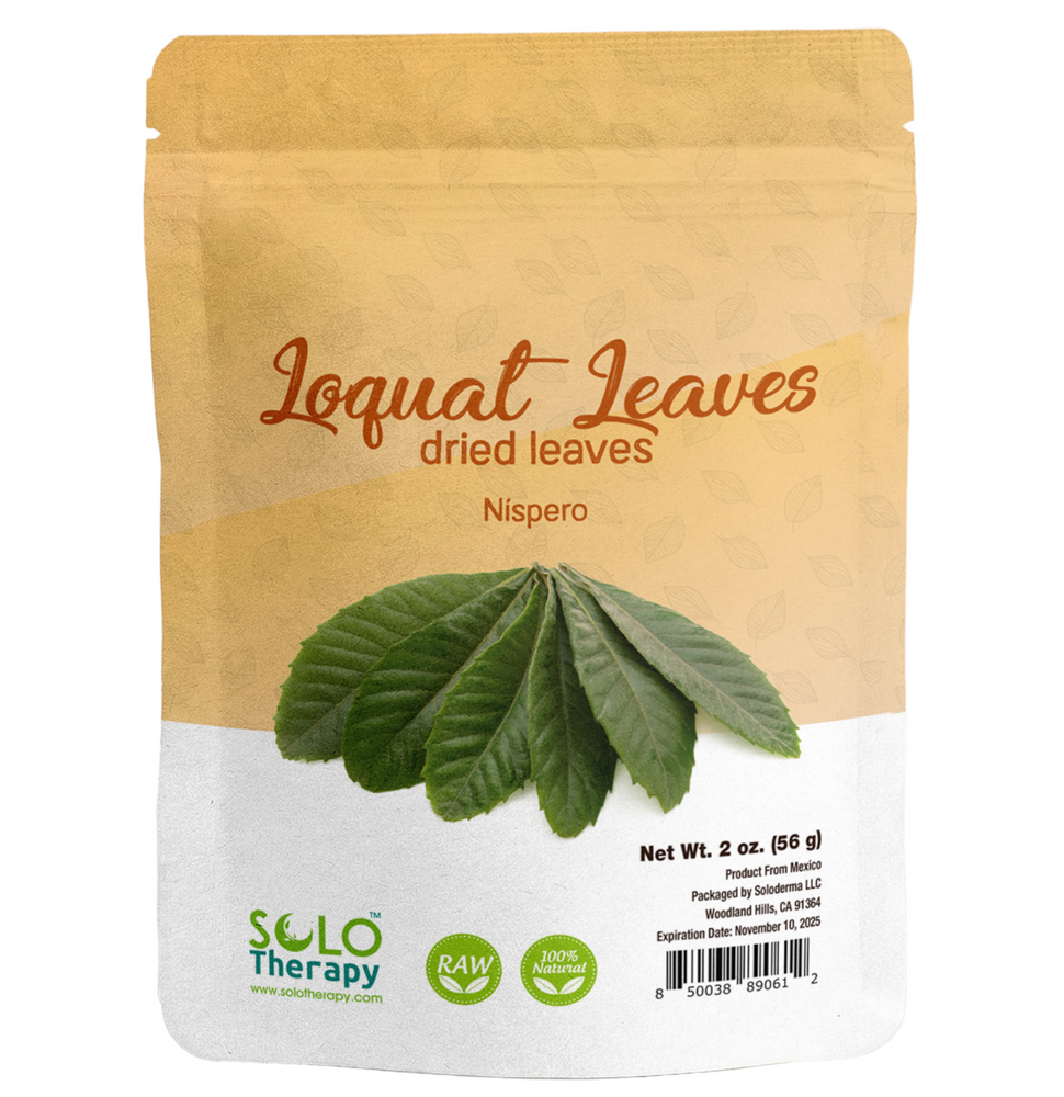 Loquat Leaves 2 oz. -  Hojas de Níspero